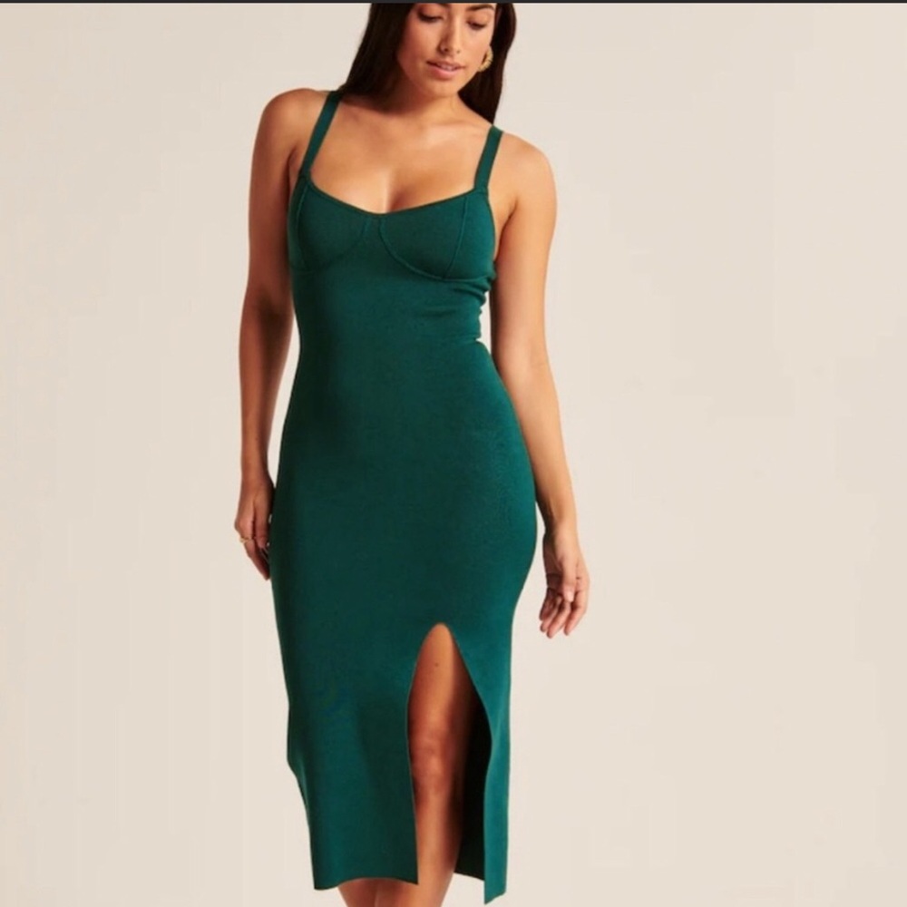 Abercrombie & Fitch Green Dress